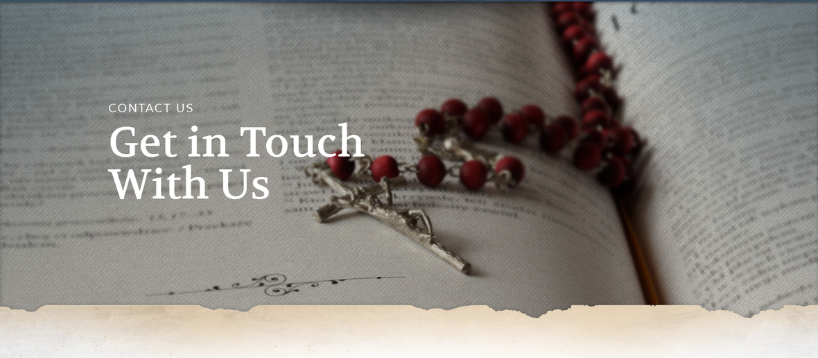 Banner picture for the Contact Us page for Franciscan Brothers in Springfield Illinois